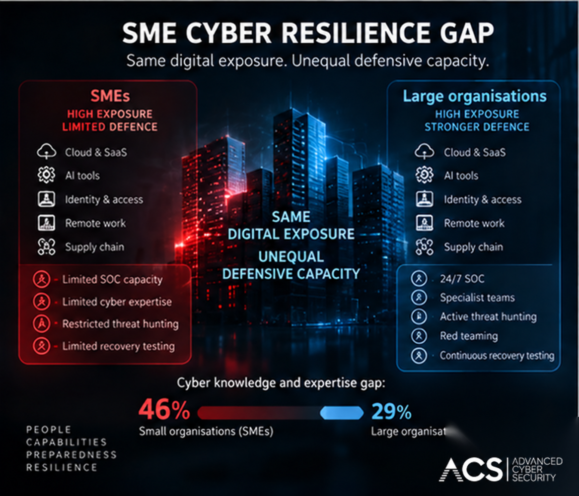 SME Cyber Resilience Gap (Same ≠ Unequal)